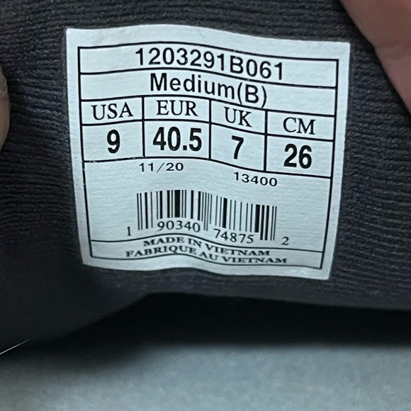 Brooks Adrenaline GTS 21 Running Shoes Womens 9 B Grayish Blue Sneakers - Picture 7 of 7